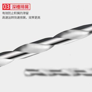 成量直柄加长麻花钻头打孔加长钻咀速钢直长钻电钻钻床1.0-15MM