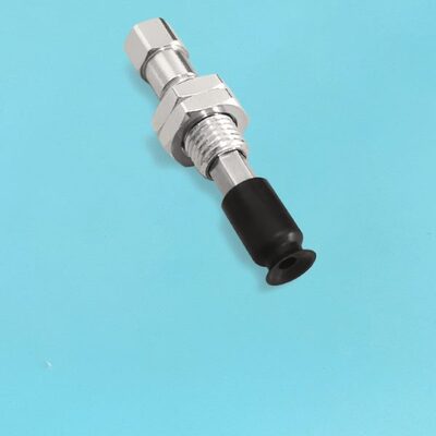 B15-2-S真空吸盘机械手红色气动工业吸嘴硅胶吸盘SZU10N-EI20-M10