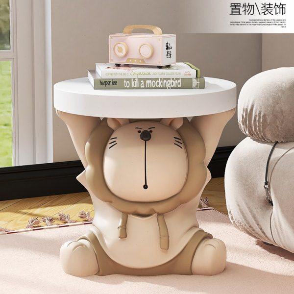 狮子托盘客厅落地摆件家居饰品电视柜沙发旁茶几床头装饰乔迁礼物,家居饰品,落地摆件,淘宝优惠券,粉丝福利购,淘宝优惠卷