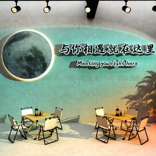 网红打卡拍照区清吧酒装饰品场背景布置烧烤创意墙面工业风互动,家居饰品,文化墙贴,淘宝优惠券,粉丝福利购,淘宝优惠卷