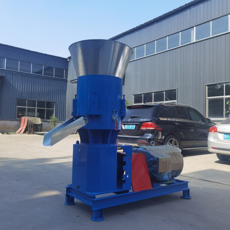 饲料颗粒机小型家用全自动机器膨化颗粒养殖设备大型饲料造制粒机