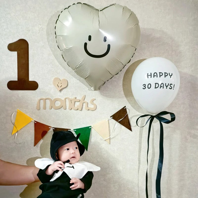 满月拍照道具仪式感布置装饰新生婴儿满月宝宝礼物仪式用品道具