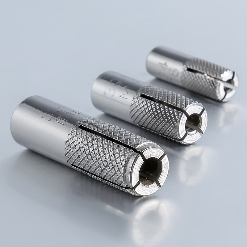 304不锈钢内膨胀螺丝隐形顶爆内爆螺栓壁虎平爆M6M8M10M12M16/M20