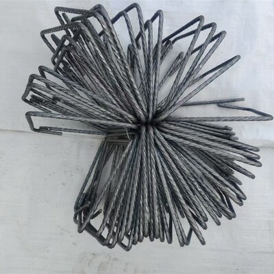 螺纹钢筋箍筋加工定制扳弯切断地埋打桩钢筋加工高线箍筋