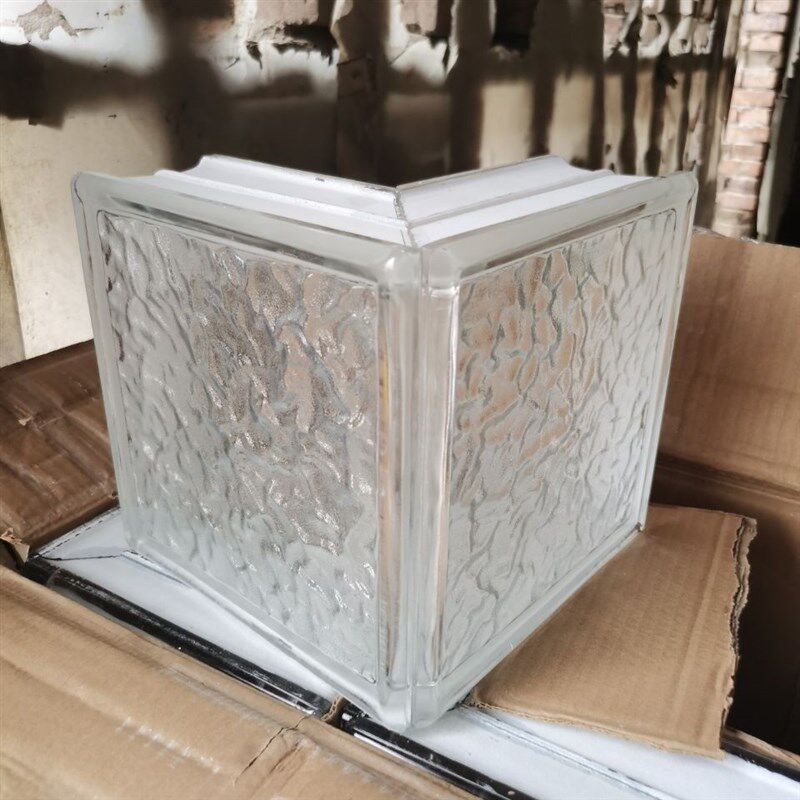 空心玻璃砖大拐角做玻璃隔断收角砖90度拐角加工砖不退货不