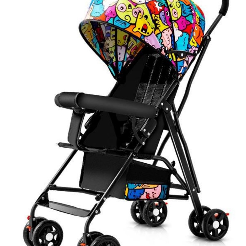 婴儿推车可坐可躺超轻便携冬夏两用简易折叠宝宝儿童小孩手推伞车