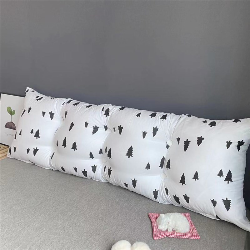床头靠垫双人长靠枕软包靠背沙发榻榻米抱枕靠枕床头板软包大靠背