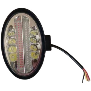 农用车配件led椭圆车灯灯照明前大灯工作灯照明灯拖拉机前照灯光