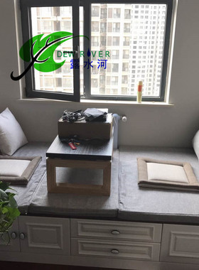 郑州露水河全屋j定制E0级欧式实木窗简约衣柜书桌储物组合柜整体