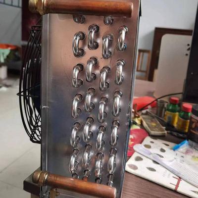 蔬XRS铝水管水热暖风机养殖鸡舍猪箱舍散热养殖场升温取暖风机菜