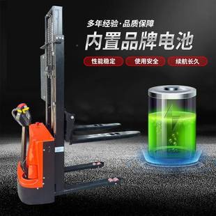 步行电高871动堆电车2吨3米全电动叉车动堆垛机全电动卸搬运装 堆