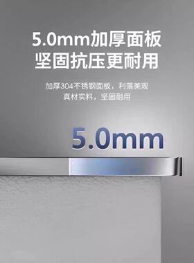 厚5.0NBQ厨菜房水池洗池304不锈钢防刮耐磨用蜂窝易清超洗家手工