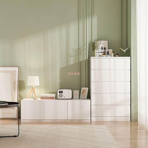 五柜子靠墙柜储物家用客厅斗整理柜多抽屉夹缝收纳柜层卧室VUB置