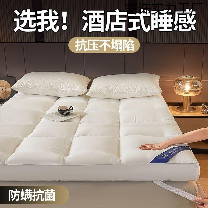 新款酒店加厚软垫子可折叠子言许实力褥单双垫人垫被生宿舍学床铺