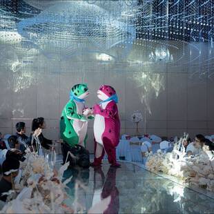 分体青蛙玩偶服人偶服人穿服网红搞怪婚庆年会服装癞蛤蟆cos表演