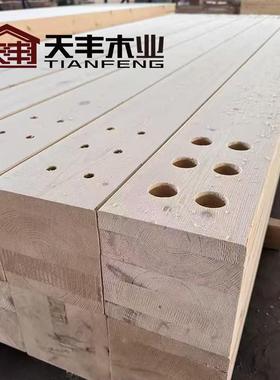 松C766LT正交胶合木松旗木形胶合木梁花樟弧子松胶合木方厂家
