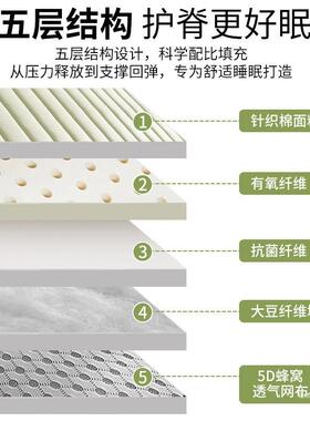 垫软垫地铺睡家用可折叠床防潮地垫垫打地005802铺人单双租房