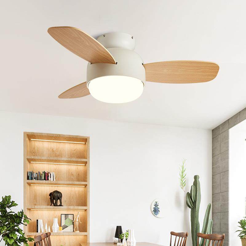 儿童房扇网红顶PL-C211卧室吸小吊风扇灯家用风扇静音彩色灯吊顶