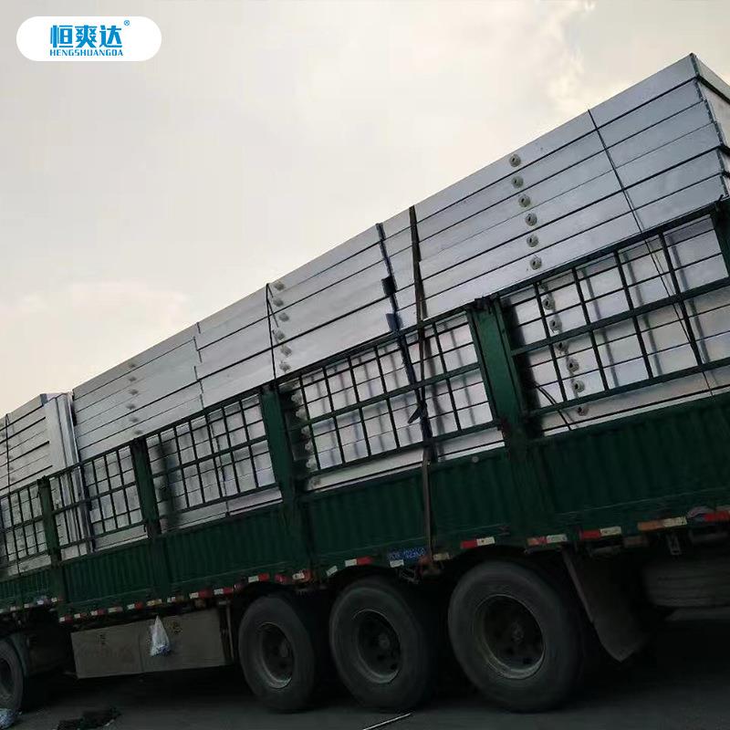 恒达快速式降温水帘墙厂畜牧花卉大爽棚降温湿房帘蒸7090发冷风机