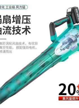 鼓充电式吹风EVF机锂电风机大功率工业吹灰家用0除尘暴风机3器25