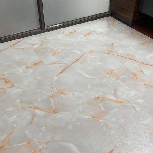 10平方地革泥地水QKW直接铺家自粘地板胶贴纸仿瓷用砖防水加厚耐