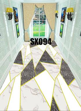 简约PC一皮革抹净纹地垫TPVC地垫PR条底厨房地毯V走廊地毯可自由