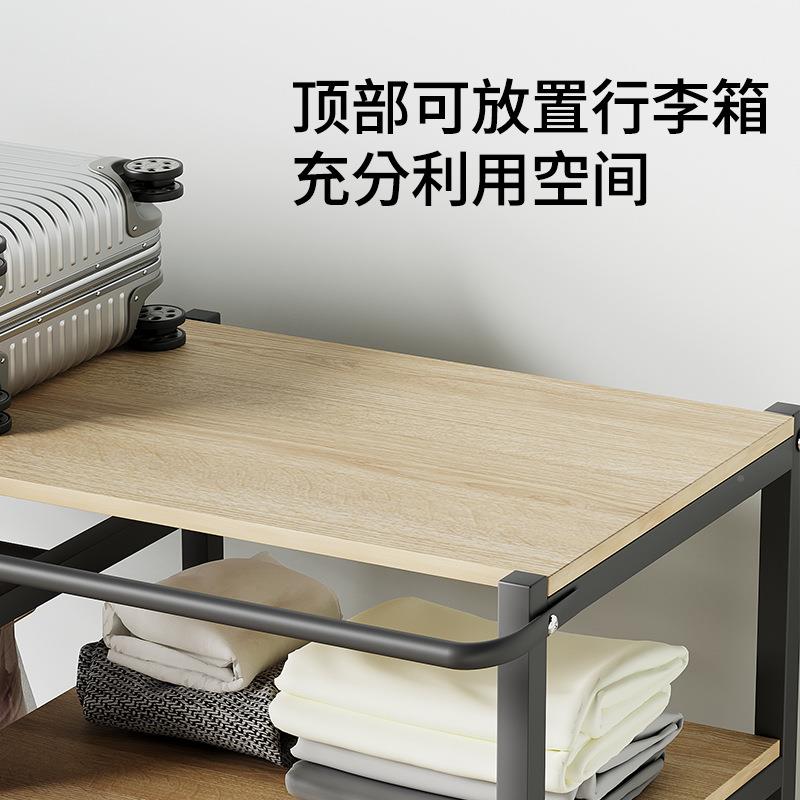 简易衣柜室家用卧出房用衣服收装纳置物柜衣帽架结租WZ-gmg无实耐