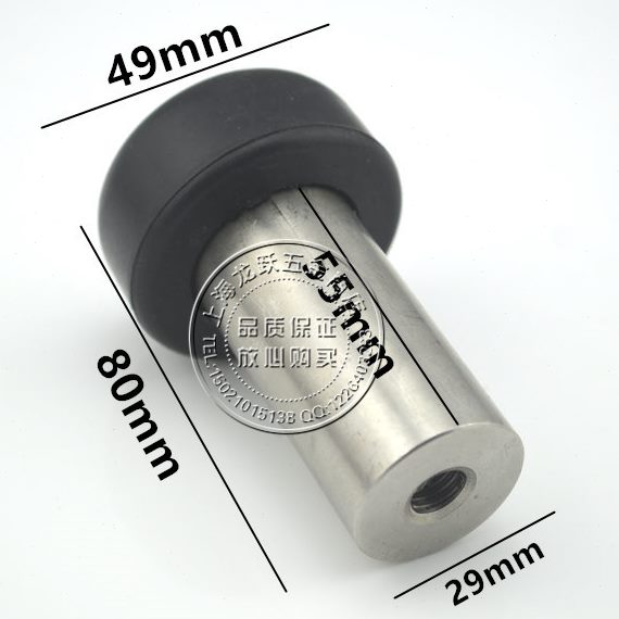门阻玻璃门限位橡胶挡 4 30顶 器蘑菇器  防撞圆柱不锈钢门门碰
