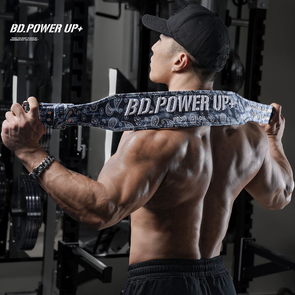 力b训练up运动护腰带erdpow量男士专业硬举深蹲帆布拉健身腰带