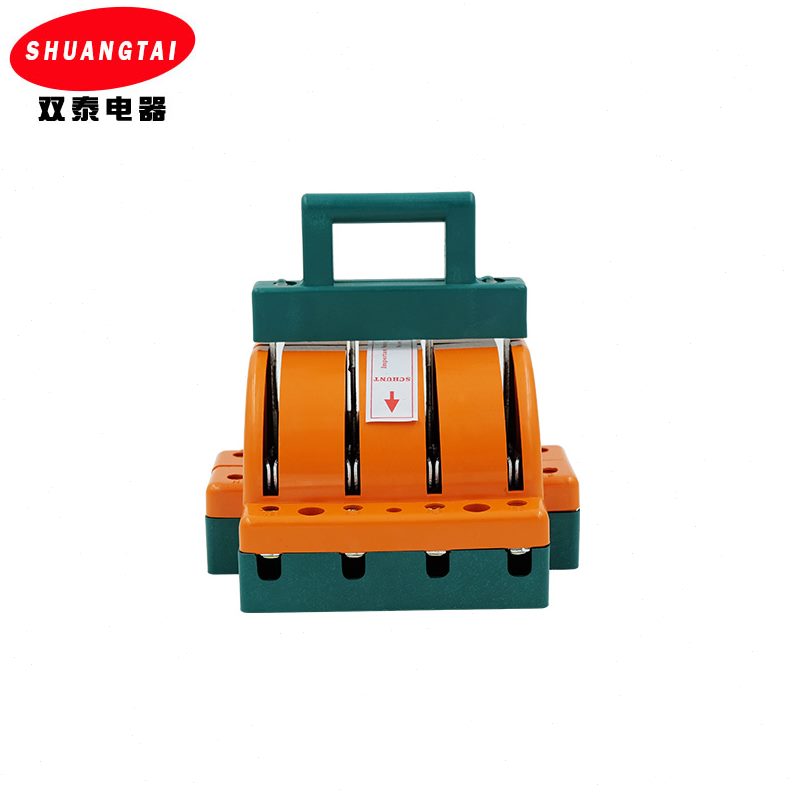 泰-线K1 双SST63A四级家用闸刀开关 转换 双三4/相四1P刀开关 H投