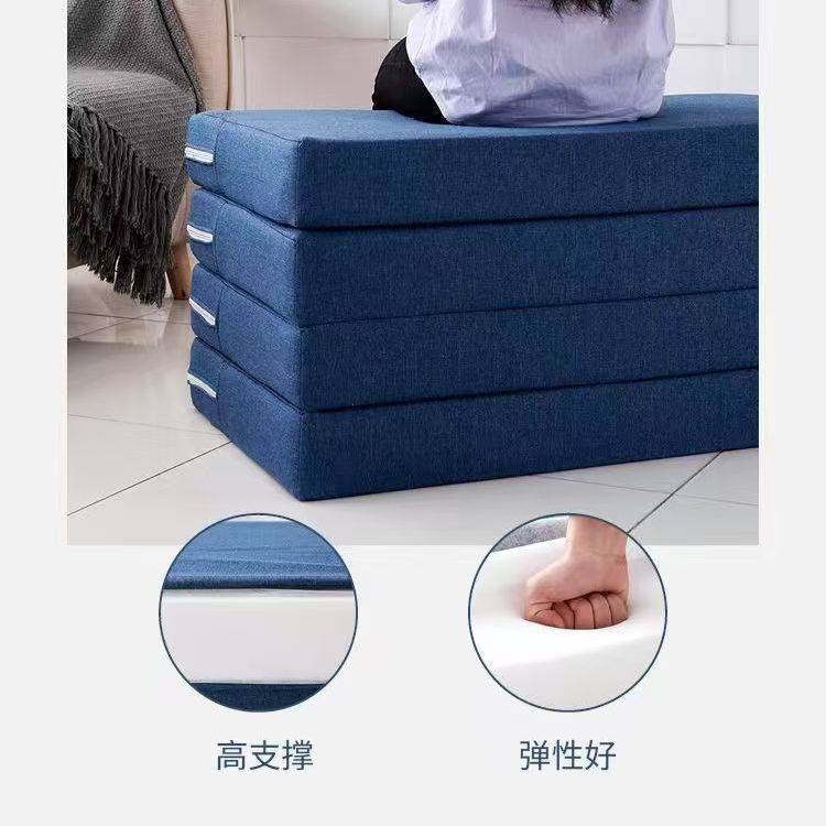 海绵可折叠床垫学生宿舍午睡海绵垫打地铺加厚垫子打地铺临时睡垫