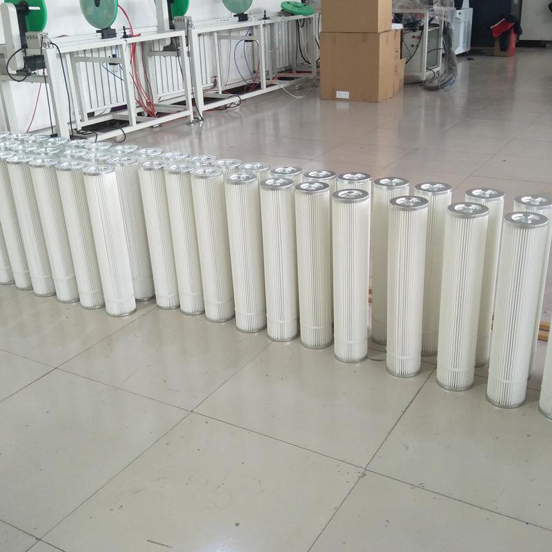 除尘砂防尘滤芯滤筒纤维空丸气滤滤筒芯RKP喷机抛机除尘滤筒
