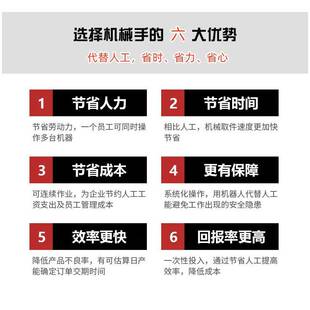 五轴注塑机械手卧式注塑机全自动抓取塑料上下料伺服机械现货直销
