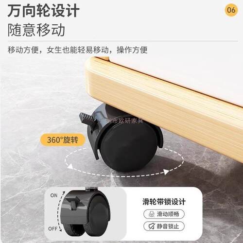 文件柜柜桌下办屉公柜边柜带锁办公室柜子BG0037打印机储置物抽矮