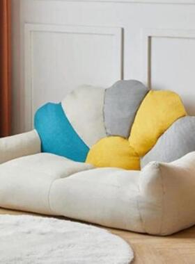 懒人沙袋榻榻米单人小户型创意网红发人椅懒卧室阳台地上小豆LYF