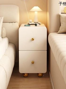 极窄床收CTG02192头柜子小型简约现床边夹缝纳柜家用卧室2025新款
