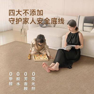 可机洗地毯款客双厅层尔可拆洗水洗纯新kcx20120色沙发卧室雪尼家