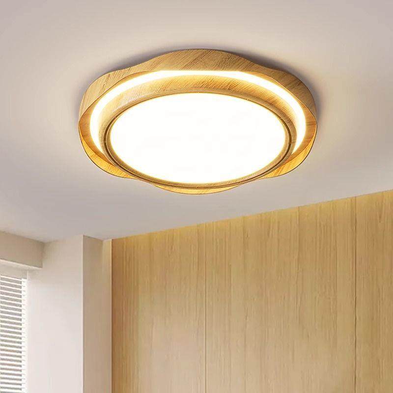 无叶风扇灯隐形24风静音中古餐体厅卧室灯简色约复古木纹电扇灯一,家装灯饰光源,风扇灯,淘宝优惠券,粉丝福利购,淘宝优惠卷