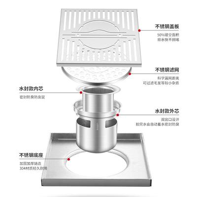 #防臭室外30DL-245cm大尺寸地花园庭院子11量0漏160200管大排外户
