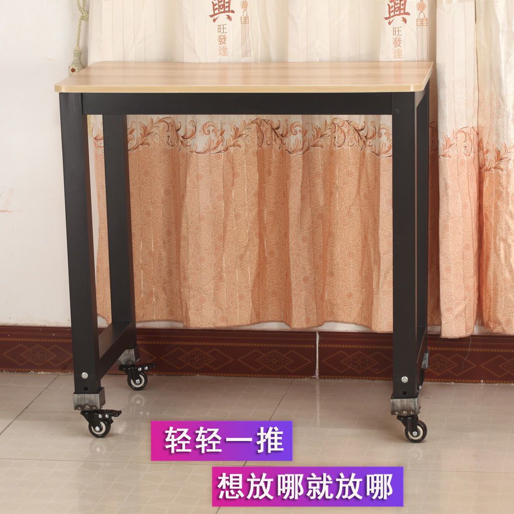 电脑办公餐桌移动滑轮置物架脚轮沙发茶几架滚轮展示架家具万向轮