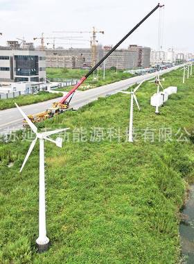风G型风力发电机固BTX定小尾翼机械刹增强玻璃钢适合型电场发电车