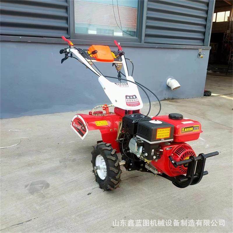 两驱直连油微型耕机家用小旋犁耕地机菜IXI园地松柴土除草开沟起