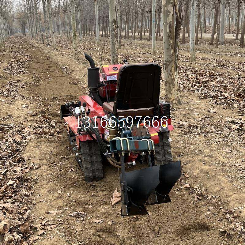 履多功能果理园水旱旋耕机35ZYS管两用自式农带用机履走带式打田