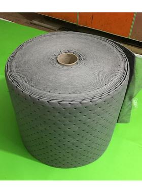 灰色黄色液卷吸附棉吸酸学棉化品泄漏吸收棉PLQ吸吸附吸垫液棉卷