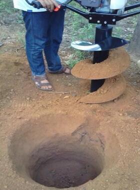 孔挖坑种机取土种树大打洞机农用植钻机功率手持JRF式地钻打桩