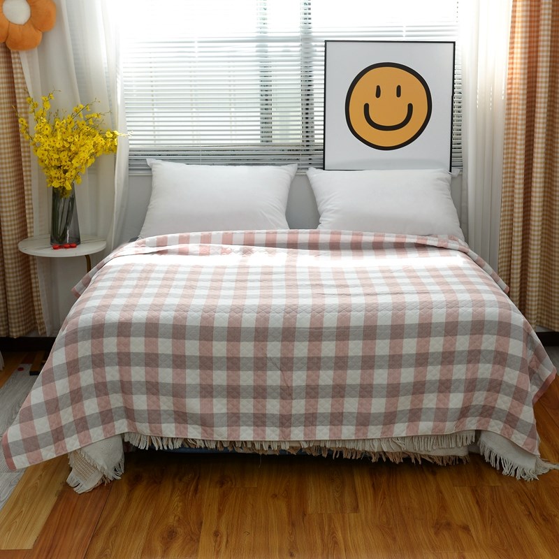 纱布毛巾被1.5x2.0cm夏被棉纱盖毯薄被子单双人午睡毯