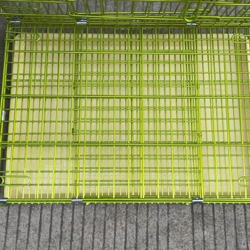 【泊艺特纳米漆底部抽拉款】加粗狗笼中小型狗笼狗厕所室内