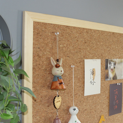 木框碎花软木板照片钉留言板挂式记板板展示板定制水松事图墙墙贴