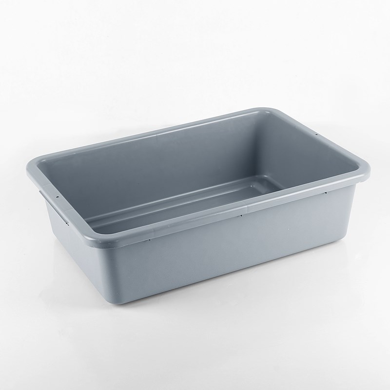 ll收餐盆酒店餐具收集框碗筐塑料安检碟餐厅餐车下U栏垃圾桶挂桶