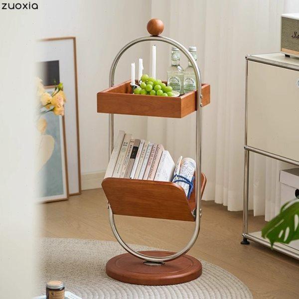 中古边几复古实木收纳置物架网红小户型沙发迷你创意简约茶几1207,家装主材,置物架,淘宝优惠券,粉丝福利购,淘宝优惠卷